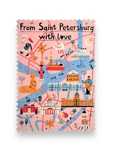 Открытка «Марка. From Saint Petersburg»
