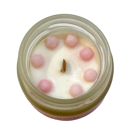 Свеча «Розовый пион», 100 мл, фото 3.