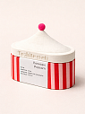 Интeрьерная свеча «Попкорн», соевый воск, маленькая, полосатая, превью фото 2