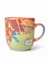 Кружка ручной работы Тата вытворяет/NF ceramics «Доброе b**at утречко», разноцветная, 400 мл, превью фото 2