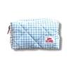 Косметичка ручной работы АМИ (Ami lé sac) «Bebesss», голубая клетка, превью фото 2