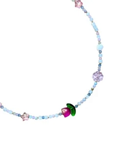 Чокер ручной работы Идеальное совпадение «Тюльпан», перламутр