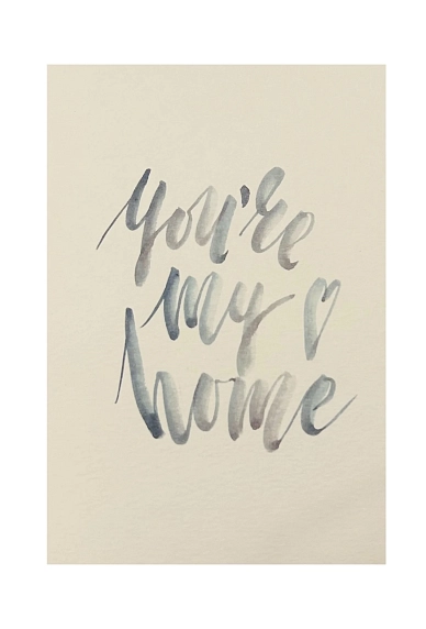 Открытка «You're my home», фото 1.