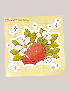 Виниловый стикерпак «Клубнерожка», 10х10см