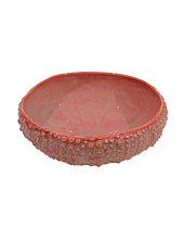 Глубокая тарелка морской ёж ручной работы VELES «Рассвет над Имладрис», фарфор, 500 мл