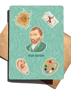 Тетрадь нелинованная «Ван Гог», А5