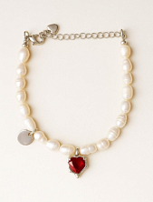 Браслет из натурального речного жемчуга «Ice»