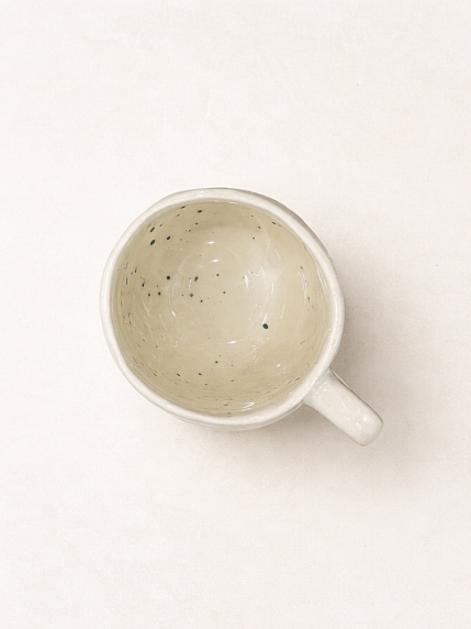 Кружка ручной работы Верба керамика «Клевер», керамика, 350 мл, фото 3.