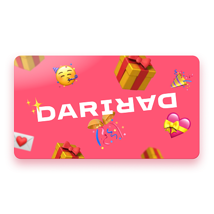 Подарочный сертификат DARI DARI на 1000 рублей, фото 2.