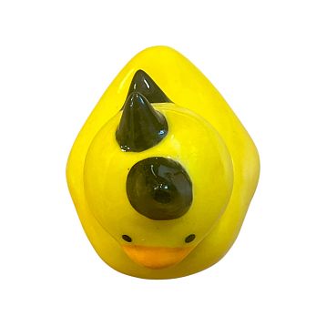 Керамическая фигурка Уточка с рожками, 7 см, фото 4.