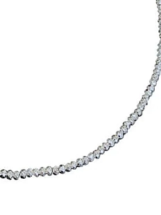 Чокер из блестящего гематита Мигетт