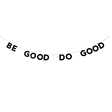 Гирлянда «BE GOOD DO GOOD»