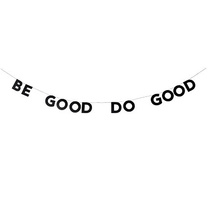 Гирлянда «BE GOOD DO GOOD», фото 1.