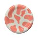 Тарелка ручной работы с розовыми пятнышками, керамика, 20 см, превью фото 1