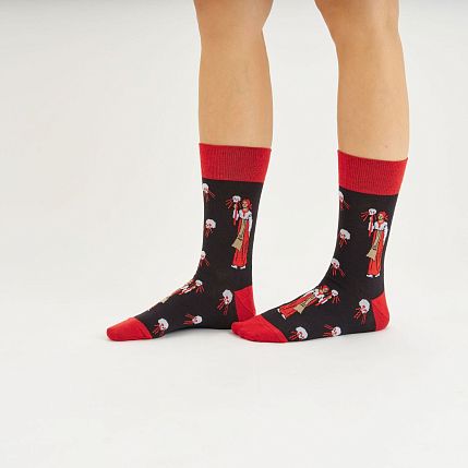 Носки «Василиса Прекрасная», р-р 38-41, коричневые, фото 3.