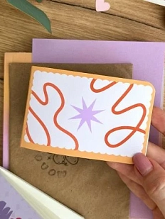 Мини-блокнот «Оранжевый», А7, оранжевый