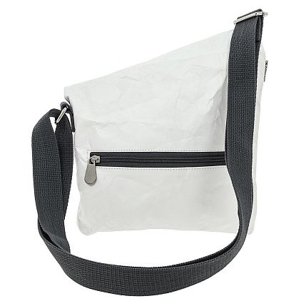 Сумка Ranzel Bags «Nichosi White», тайвек, белая, фото 3.