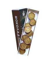 Мини-набор Rubiscookies «Жетоны метро», шоколадный