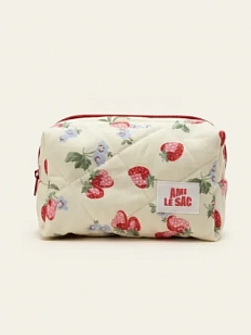 Косметичка ручной работы АМИ (Ami lé sac) «Bebesss», земляника
