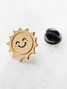 Металлический пин WAF WAF «Счастливое солнышко», превью фото 1