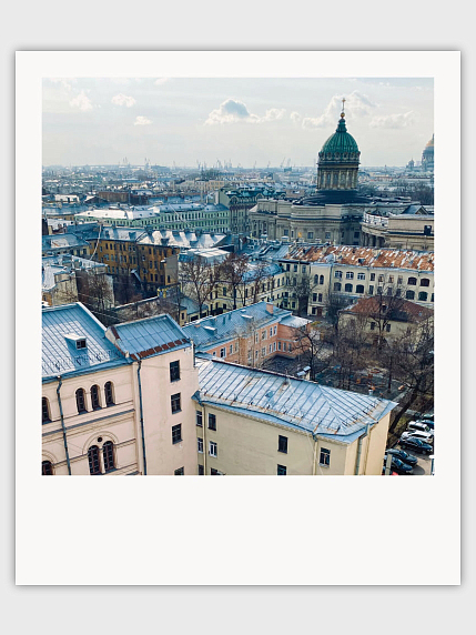 Набор открыток Маргариты Голуб «Петербург. Полароиды», 9 шт., фото 10.