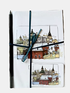 Подарочный набор Elizabeth Madar «Санкт-Петербург», 40 листов