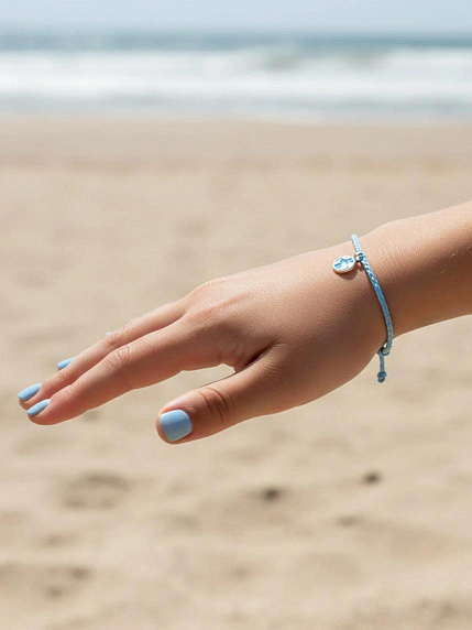 Браслет WAF WAF «Земля», бирюзовый, фото 2.