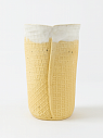 Стакан ручной работы «Вафельный», бежевый, керамика, 300 мл, превью фото 1