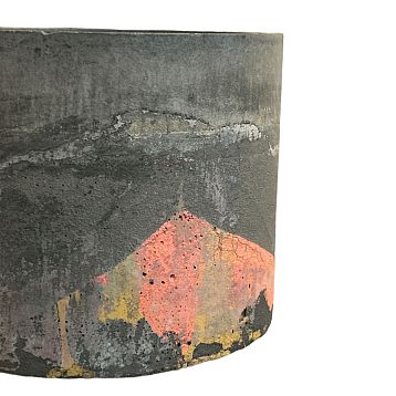 Кашпо Детали решают «Большая деталь», бетонное, графитовый, фото 4.