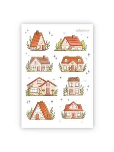 Стикерпак «Домики», А7