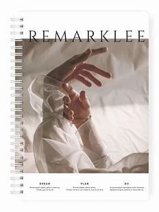 Блокнот в точку Remarklee* Creative «Dream, Plan, Do», А5, белый