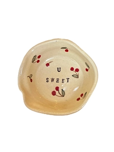 Тарелка ручной работы U Sweet, керамика, 11,5 см