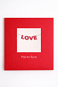 Бумажная гирлянда из букв Магия букв «Love», красная, картон, 240 г/м², превью фото 2