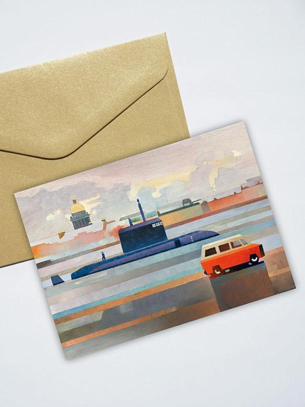 Открытка Василий Аникин «SPb 23», А6, фото 1.