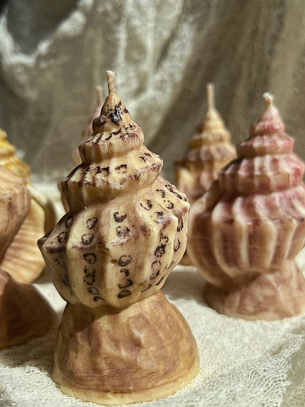 Интeрьерная свеча «Ракушки», фото 5.