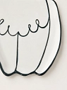 Тарелка ручной работы ЮЛЬНИКА (JULNIKA) «Лама No drama», разноцветная, полуфарфор, 25 см, превью фото 2