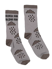 Носки Barking Store «На ногах - RAIN», р-р 40-45, серо-бежевые