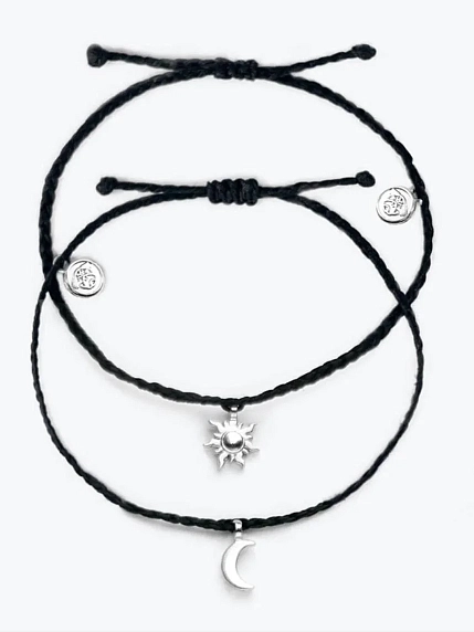 Браслеты парные WAF WAF «Солнце и Луна», фото 1.