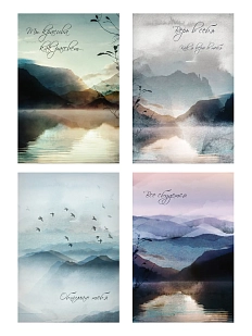 Набор авторских открыток DARI DARI, 4 шт.