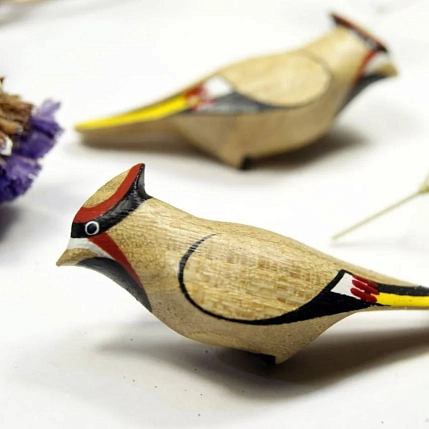 Брошь «Свиристель», фото 5.