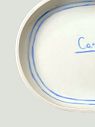 Блюдце ручной работы «Cartier here soon», керамика, 17 см, превью фото 3