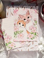 Открытка «Кошачья любовь», А6