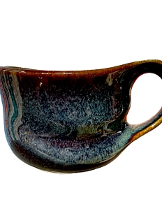 Кружка ручной работы Андуин VELES «Полночь Волшебства», фарфор, 400 мл