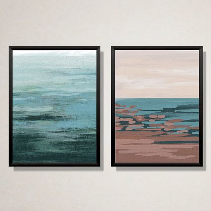 Постер интерьерный «Море №4», А3, фото 4.
