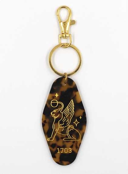 Брелок отельный «Грифон», пластик, фото 1.