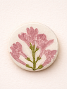 Брошь ручной работы Elizabeth Madar Сирень, малая, керамика, превью фото 1