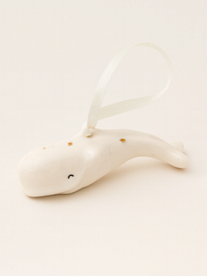 Игрушка на ёлку «Белуха», фарфор