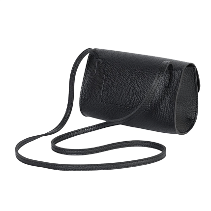 Сумка ручной работы «Roll», Kokosina bags, искусственная кожа, чёрный, фото 4.