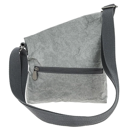 Сумка Ranzel Bags «Nichosi Gray», тайвек, серая, фото 3.