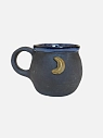 Кружка ручной работы «Луна», тёмно-синяя, керамика, 200 мл, превью фото 1